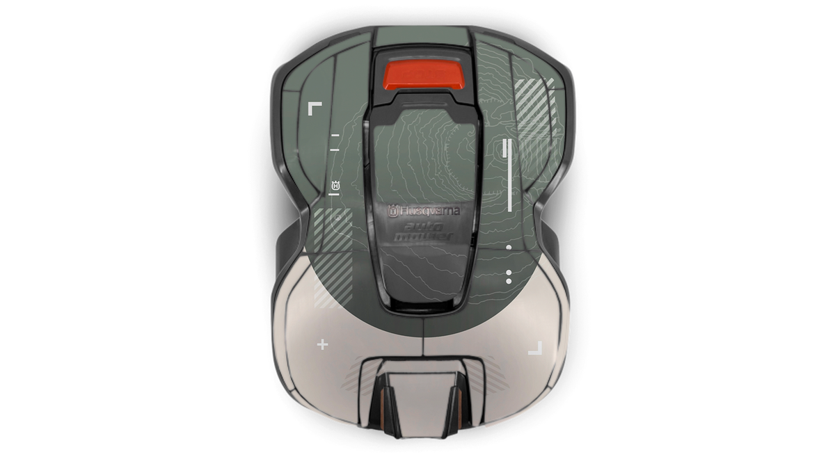 Husqvarna Automower® Dekalsats Geomap 